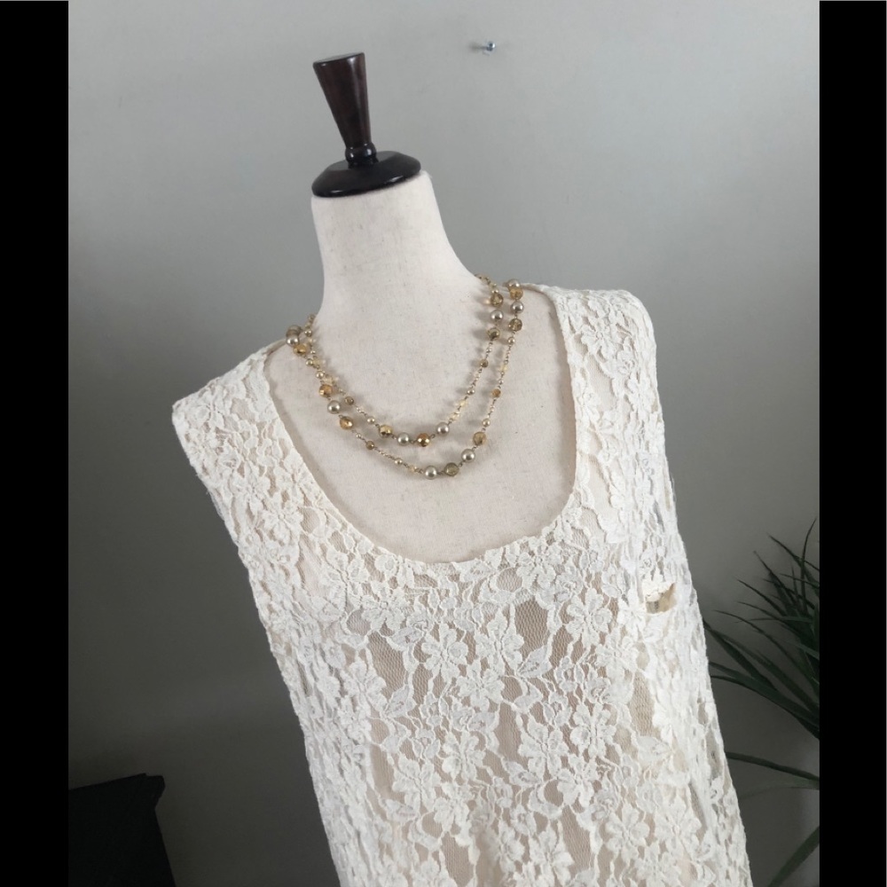 Heather lace blouse